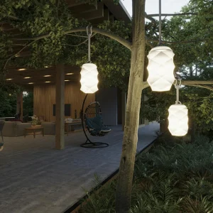 Hot Bita suspension extérieur LED blanc/brun Éclairage Extérieur Professionnel