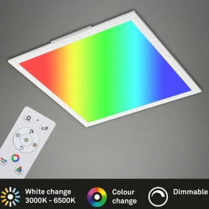 Best Panneau LED Colour 45cm x 45cm, télécommande Éclairage De Magasins