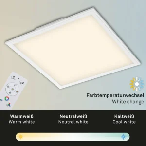 Best Panneau LED Colour 45cm x 45cm, télécommande Éclairage De Magasins