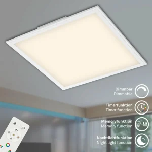 Best Panneau LED Colour 45cm x 45cm, télécommande Éclairage De Magasins