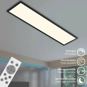 Best Sale Panneau LED Colour, dimmable, RVB, CCT, 100x25 cm Éclairage De Magasins