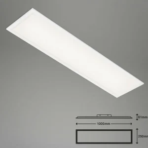 Shop Panneau LED Simple, blanc, ultraplat, 100x25 cm Éclairage De Magasins