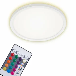 Best Sale Panneau LED Slim effet RGBW Ø29,3 cm blanc Éclairage De Magasins