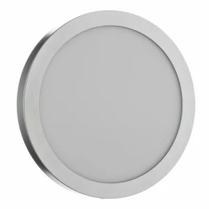 Best Abia panneau LED 30 cm 2 700 K chromé mat Éclairage De Magasins