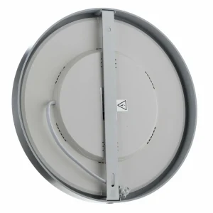 Best Abia panneau LED 30 cm 2 700 K chromé mat Éclairage De Magasins