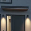 Sale Applique d'extérieur LED Kimu, anthracite, 3.000 K Éclairage Extérieur Professionnel