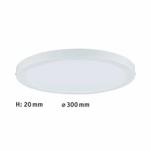 Best Atria plafonnier LED Ø30 cm blanc mat Éclairage De Magasins