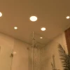 Store panneau LED Veluna 3 000 K rond 7,5 cm Éclairage De Magasins