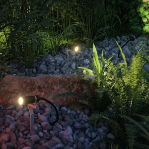 New Plug & Shine Lampe sur piquet Plantini 3000K Éclairage Extérieur Professionnel