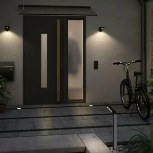 Store Soley applique solaire ZigBee anthracite Éclairage Extérieur Professionnel