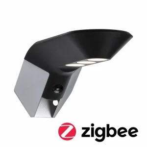 Store Soley applique solaire ZigBee anthracite Éclairage Extérieur Professionnel