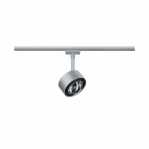 Store URail Aldan spot LED, chrome mat, métal, CCT Éclairage De Bureau
