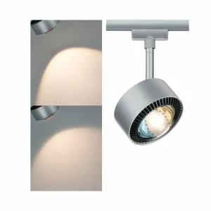 Store URail Aldan spot LED, chrome mat, métal, CCT Éclairage De Bureau