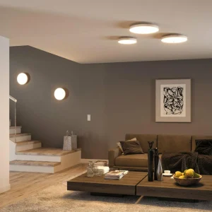 Store Velora Panneau LED ZigBee RGBW rond Ø 30 cm Éclairage De Magasins