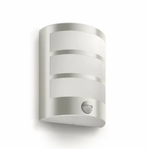 Outlet Applique d'extérieur LED Python UE, gris, détecteur Éclairage Extérieur Professionnel