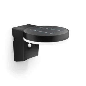 Outlet Applique murale LED solaire Zonal, Ø tête 16 cm Éclairage Extérieur Professionnel