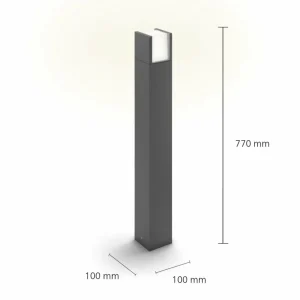 Best Borne lumineuse LED Arbour UE Éclairage Extérieur Professionnel