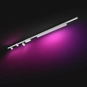 Store Perifo 3x spots + barre, blanc Éclairage De Bureau