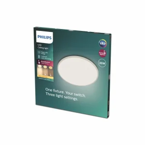 Store SuperSlim Plafonnier 2.700K Ø54cm blanc Éclairage De Bureau