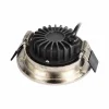 Fashion Plafonnier encastré LED Dione, IP44, nickel, dim à intensité variable warm Éclairage De Magasins