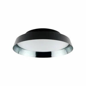 Clearance Plafonnier LED Boop! Ø37 cm noir/bleu-gris Éclairage Extérieur Professionnel