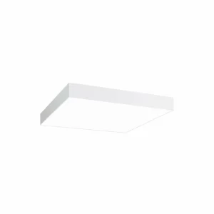 Store Plafonnier LED Biro Square, on/off, blanc, 4.000 K Éclairage De Magasins