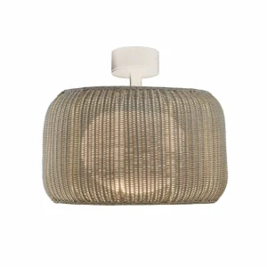 Best Sale Plafonnier LED Fora de , blanc naturel/beige, Ø 50 cm Éclairage Extérieur Professionnel