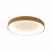 Cheap Plafonnier LED Niseko II CCT télécommande Ø50cm couleur bois Éclairage De Bureau