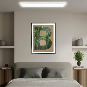 Best Sale Plafonnier LED Tava A, 98x20 cm, plastique, blanc Éclairage De Bureau