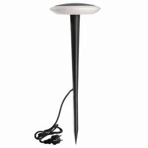 Best Sale Potelet LED Bermuda avec piquet noir gris Éclairage Extérieur Professionnel