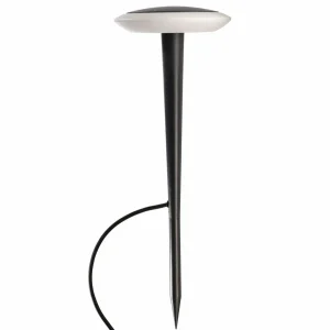 Best Sale Potelet LED Bermuda avec piquet noir gris Éclairage Extérieur Professionnel