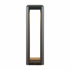 Store Potelet LED Fery en anthracite, 50 cm Éclairage Extérieur Professionnel