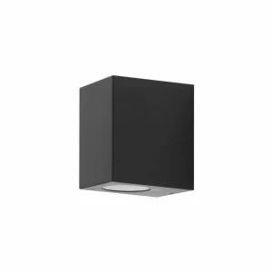 Discount applique Irfan angulaire noire 10 cm Éclairage Extérieur Professionnel