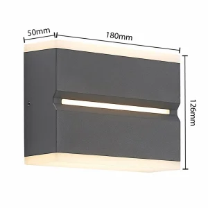 Cheap Itarion applique d'extérieur LED, abat-jour blanc opale Éclairage Extérieur Professionnel
