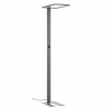 New Taronis lampe sur pied LED de bureau, variateur d'intensité, argenté Éclairage De Bureau