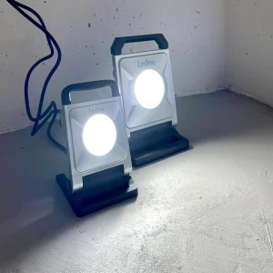 Store Projecteur de chantier LED Griesheim, 50 Watt, intensité variable Éclairage Technique