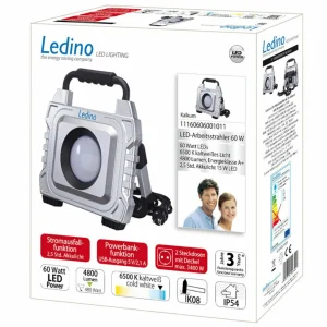 Online Projecteur de chantier LED Kalkum, fonction de coupure de courant Éclairage Technique