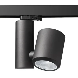 Cheap Projecteur sur rail à LED noir Kent Meat 38 Éclairage De Magasins