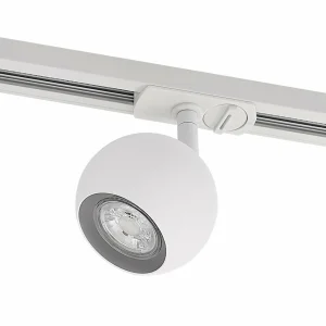 Best Projecteur sur rail Linaro, GU10, 10 W, blanc, monophasé Éclairage De Bureau