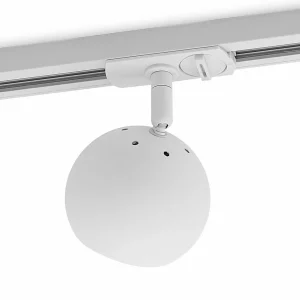 Best Projecteur sur rail Linaro, GU10, 10 W, blanc, monophasé Éclairage De Bureau