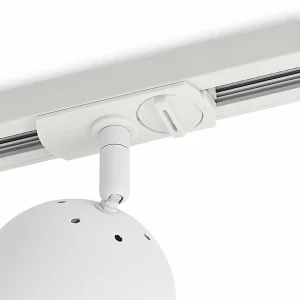 Best Projecteur sur rail Linaro, GU10, 10 W, blanc, monophasé Éclairage De Bureau