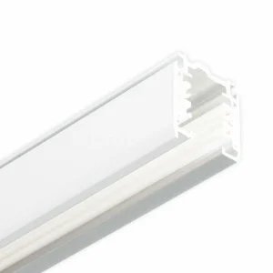 Shop rail électrique triphasé Noa montage en saillie 300cm, blanc Éclairage De Magasins