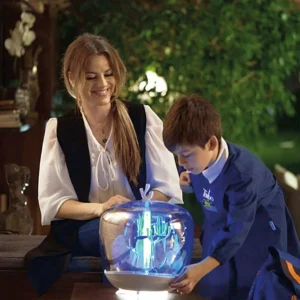 Clearance PurityCapsule lampe table LED, UV-C, blanche Purificateur D'Air Uvc / Désinfection Uv | Purificateur D'Air Uvc / Désinfection Uv