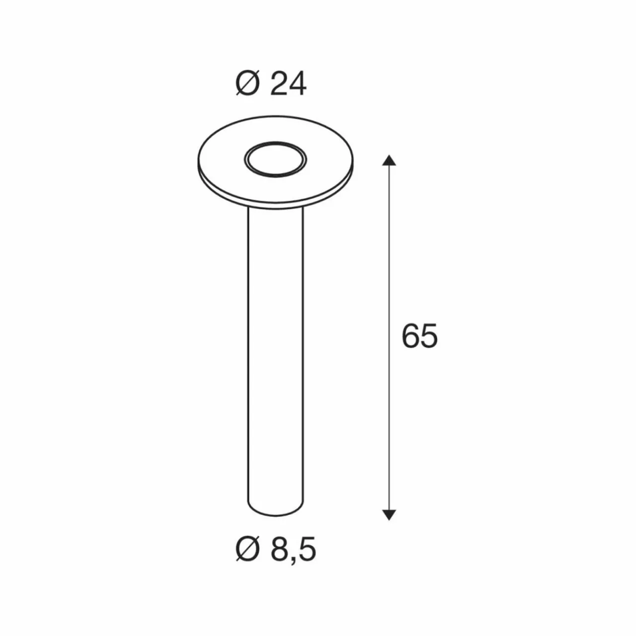 slv_borne_lumineuse_led_iring_anthracite_aluminium_hauteur__cm_3.webp Online Borne lumineuse LED I-Ring, anthracite, aluminium, hauteur 65 cm Éclairage Extérieur Professionnel