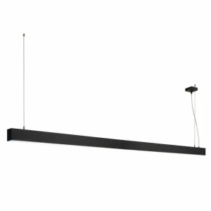 Best Glenos suspension LED 205 cm noire Éclairage De Magasins