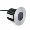 Best Sale Spot encastré LED Grund, couleur nickel, Ø 8 cm, alu/inox Éclairage Extérieur Professionnel
