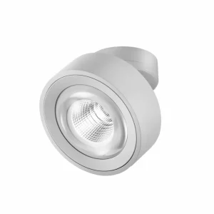 Cheap Spot LED Clippo Optic Egger, blanc/blanc, Ø 12 cm, DTW Éclairage De Magasins