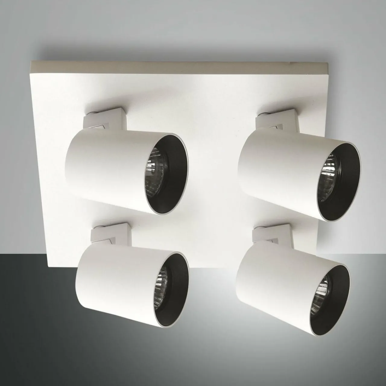 spot_modo___lampes_blanc_anneaux_dcoratifs_gu_aluminium_0-1.webp Online Spot Modo, à 4 lampes, blanc, anneaux décoratifs, GU10, aluminium Éclairage De Bureau