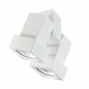 Store Spot plafond ou mur STYLE Q à 2 lampes blanc Éclairage De Bureau