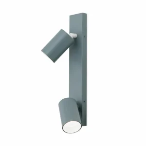 Store Spot pour plafond Penn, vert clair, longueur 35 cm, acier/aluminium Éclairage De Bureau